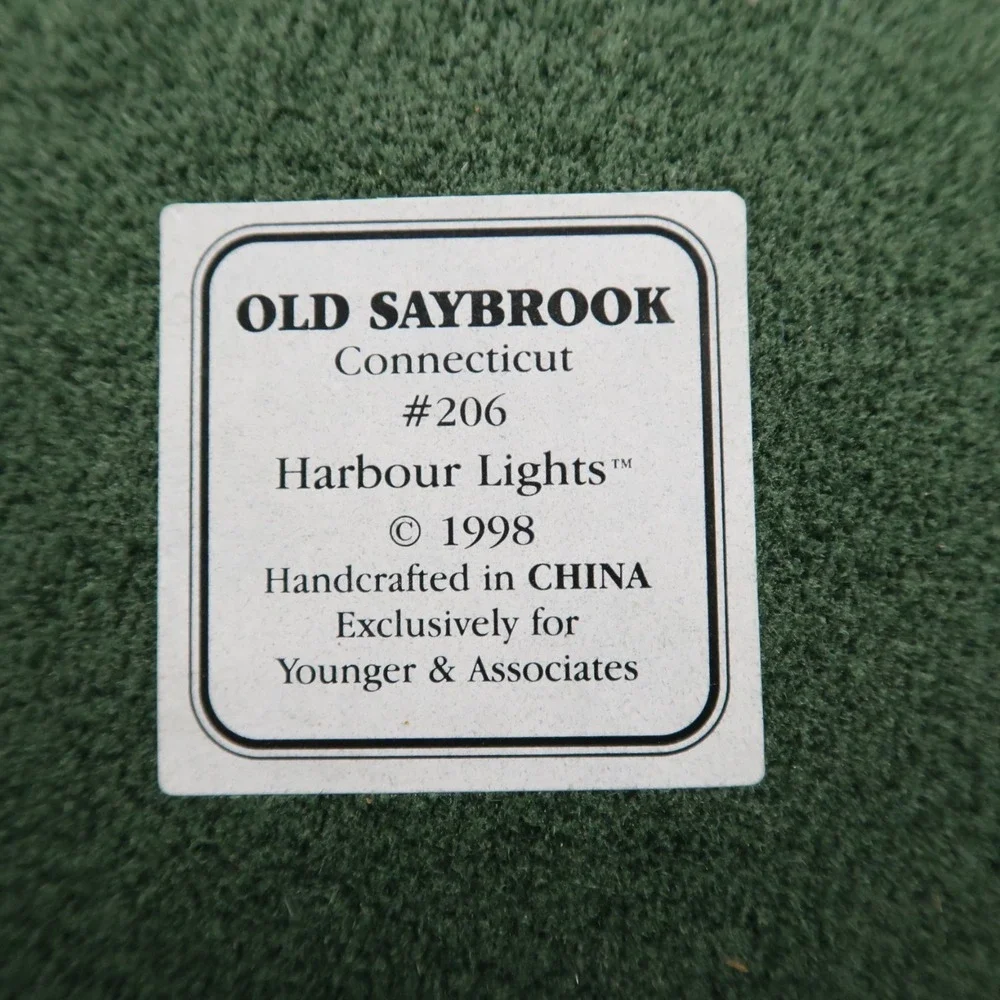 Harbour Lights Collectible Lighthouses HL #206‎ Old Saybrook CT
